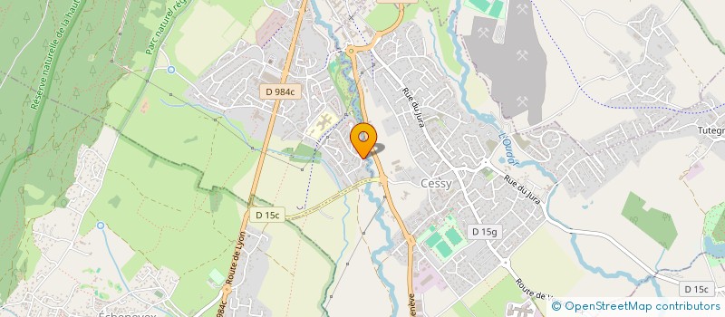 localisation de l'entreprise MONSIEUR JUAN ALVAREZ  GEX