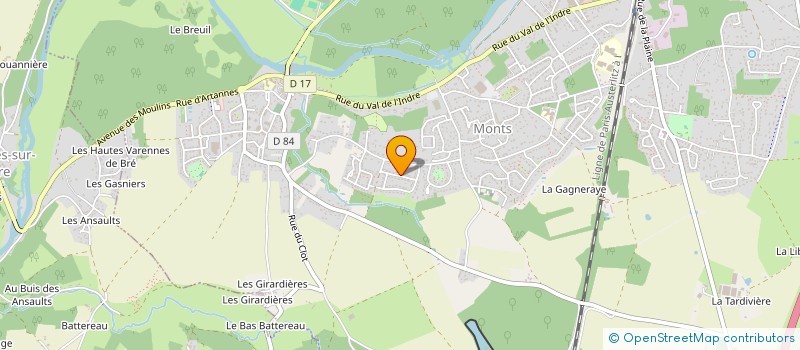 localisation de l'entreprise MONSIEUR JUAN-ANDRES PEREZ  MONTS