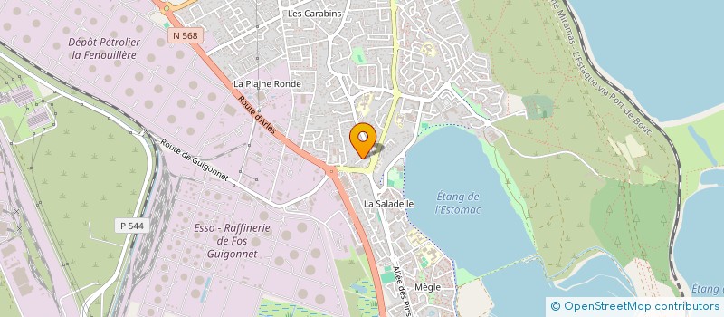 localisation de l'entreprise MONSIEUR JUAN ANTONIO BELDA  FOS-SUR-MER