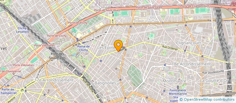 localisation de l'entreprise MONSIEUR JUAN ANTONIO PARRA DOMENE  PARIS