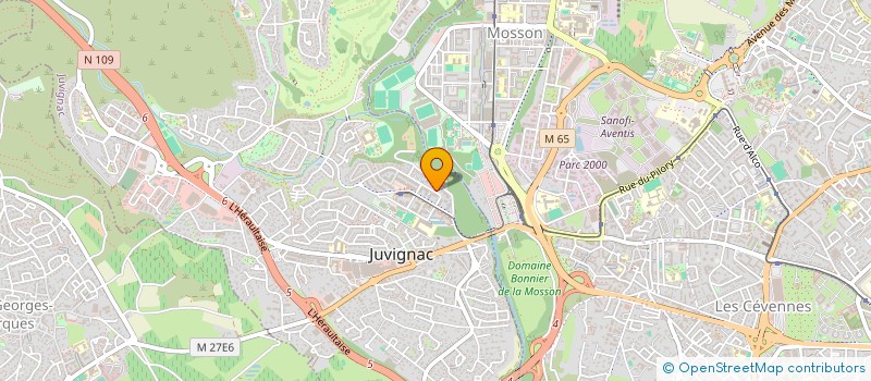 localisation de l'entreprise MONSIEUR JUAN ARGUETA  JUVIGNAC