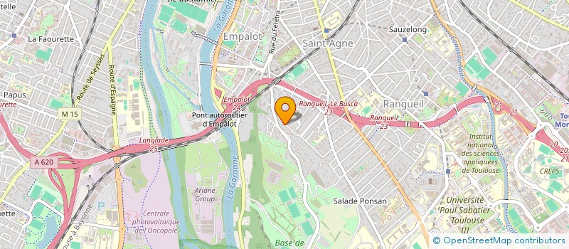 localisation de l'entreprise MONSIEUR JUAN ASUAJE FERNANDEZ à TOULOUSE
