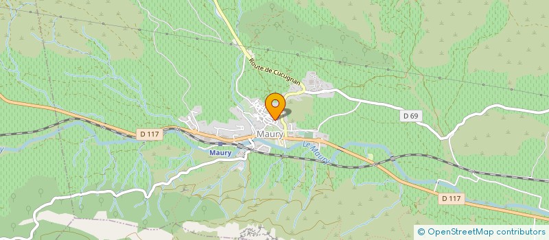 localisation de l'entreprise MONSIEUR JUAN AUTERA  MAURY