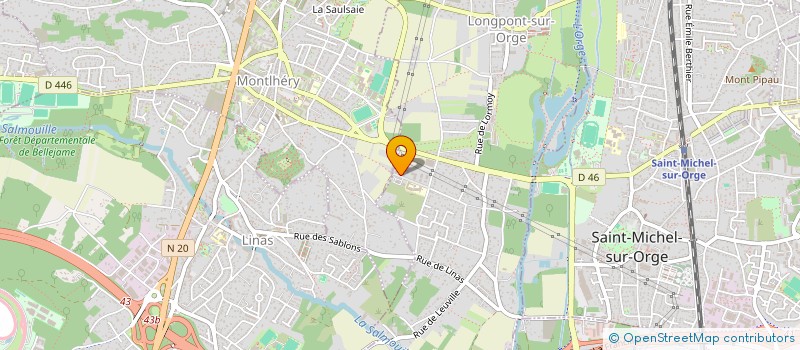 localisation de l'entreprise MONSIEUR JUAN BALLESTEROS LASSO  LONGPONT-SUR-ORGE