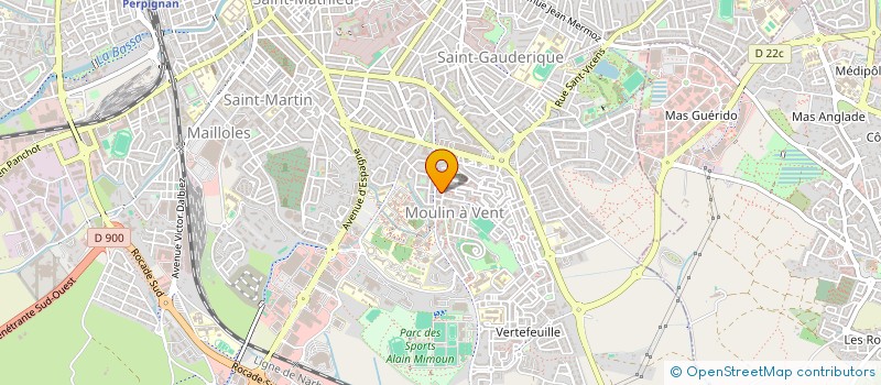 localisation de l'entreprise MONSIEUR JUAN BARRALES  PERPIGNAN