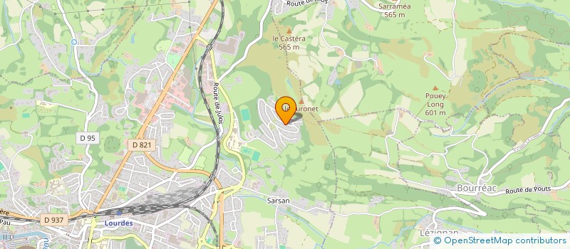 localisation de l'entreprise MONSIEUR JUAN BAUTISTA  LOURDES