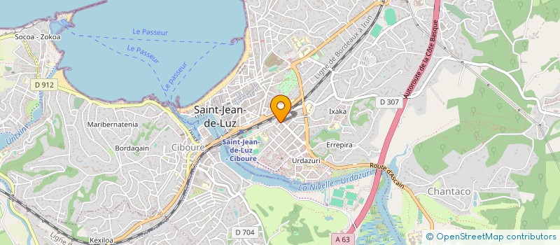 localisation de l'entreprise MONSIEUR JUAN BAUTISTA URIBARRI ONANDIA à SAINT-JEAN-DE-LUZ