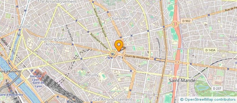 localisation de l'entreprise MONSIEUR JUAN BOY HUAMAN CHUMO  PARIS