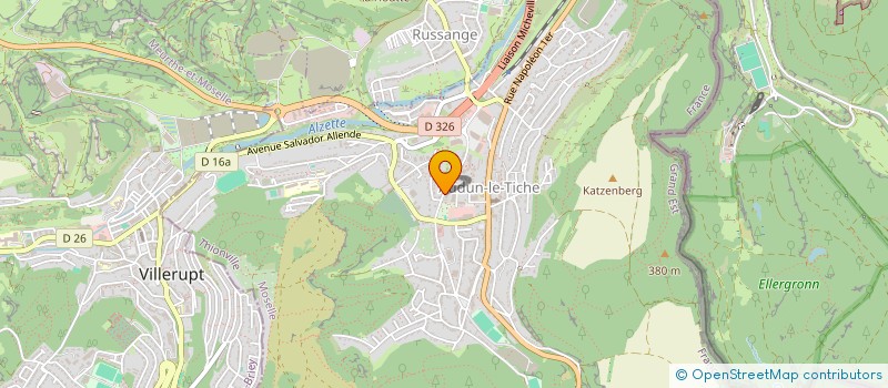 localisation de l'entreprise MONSIEUR JUAN BRAZAO ANDRADE  AUDUN-LE-TICHE