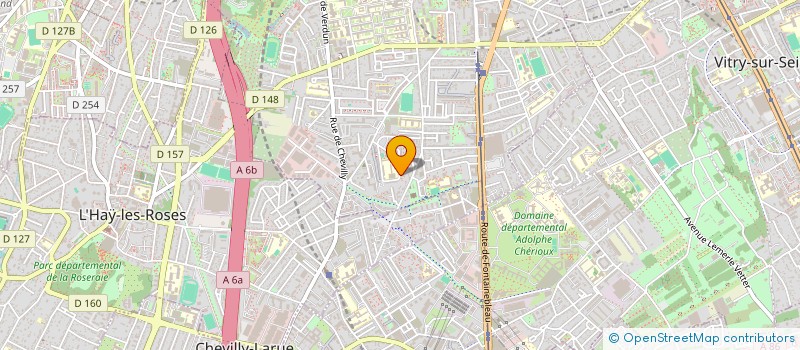 localisation de l'entreprise MONSIEUR JUAN-CARLOS BLIN  VILLEJUIF