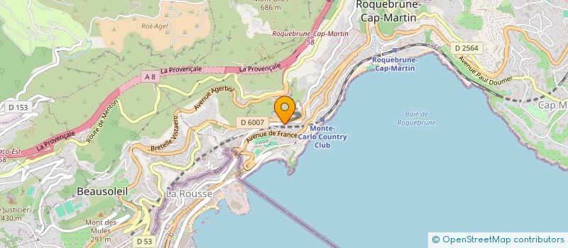localisation de l'entreprise MONSIEUR JUAN CARLOS ESCOBAR à ROQUEBRUNE-CAP-MARTIN