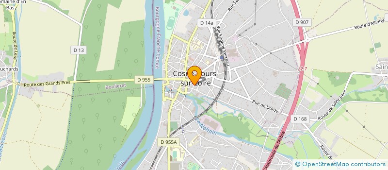 localisation de l'entreprise MONSIEUR JUAN CARLOS GARCIA BERRIO à COSNE-COURS-SUR-LOIRE