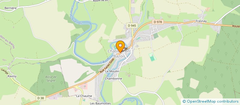 localisation de l'entreprise MONSIEUR JUAN CARLOS GONZALES PEREIRA à CHATILLON-EN-BAZOIS