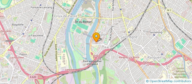 localisation de l'entreprise MONSIEUR JUAN CARLOS URENA PENA à TOULOUSE