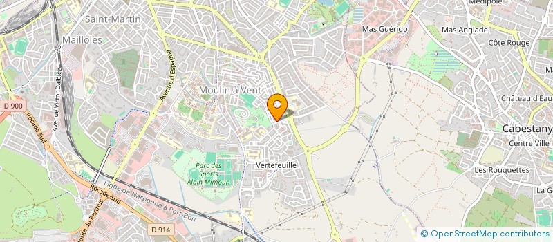 localisation de l'entreprise MONSIEUR JUAN CEJUDO  LE BARCARES