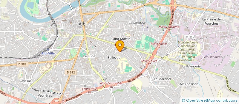 localisation de l'entreprise MONSIEUR JUAN CORONAS à ALBI