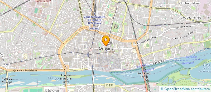localisation de l'entreprise MONSIEUR JUAN CORTES DORADO à ORLEANS
