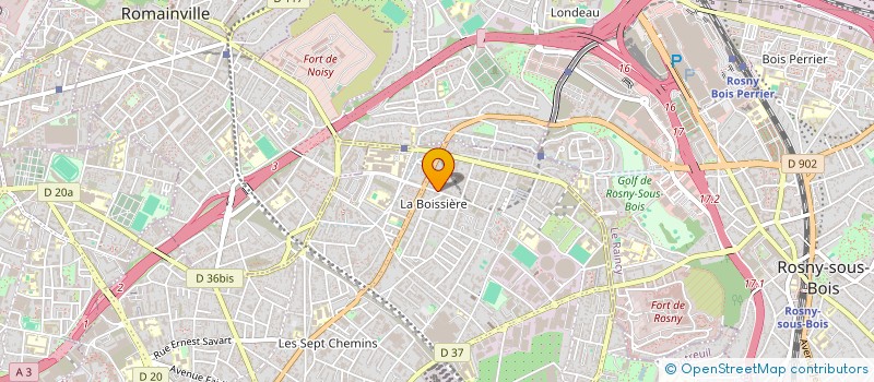 localisation de l'entreprise MONSIEUR JUAN CRUZ IBANEZ à MONTREUIL