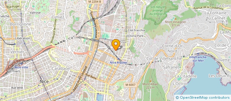 localisation de l'entreprise MONSIEUR JUAN CUEVAS GIMENO à NICE