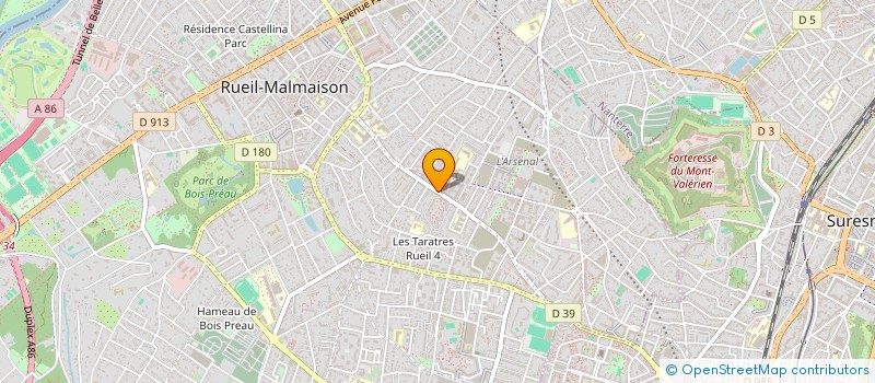 localisation de l'entreprise MONSIEUR JUAN DAMELINES AVILA à RUEIL-MALMAISON