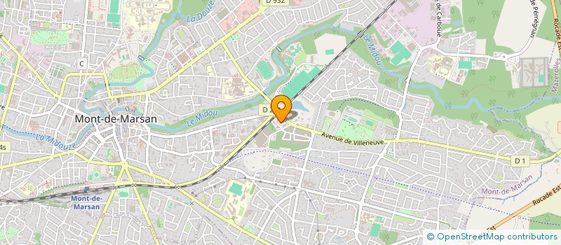 localisation de l'entreprise MONSIEUR JUAN DAMINATO  MONT-DE-MARSAN