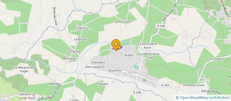 localisation de l'entreprise MONSIEUR JUAN DANIEL ARIAS LONDONO  CEZAC