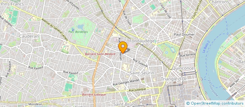 localisation de l'entreprise MONSIEUR JUAN DE SOLA  BORDEAUX