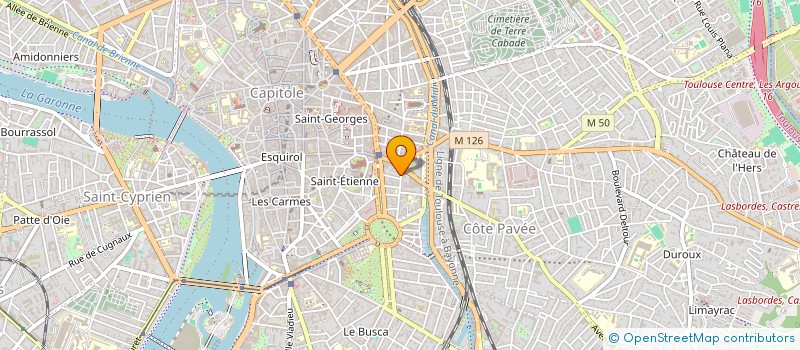 localisation de l'entreprise MONSIEUR JUAN DIAZ GOMEZ  TOULOUSE