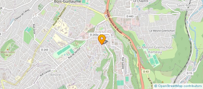 localisation de l'entreprise MONSIEUR JUAN DORADO TARIFA à ROUEN