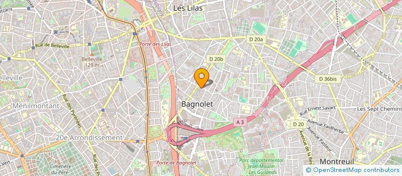 localisation de l'entreprise MONSIEUR JUAN DUMAY DIEZ à BAGNOLET