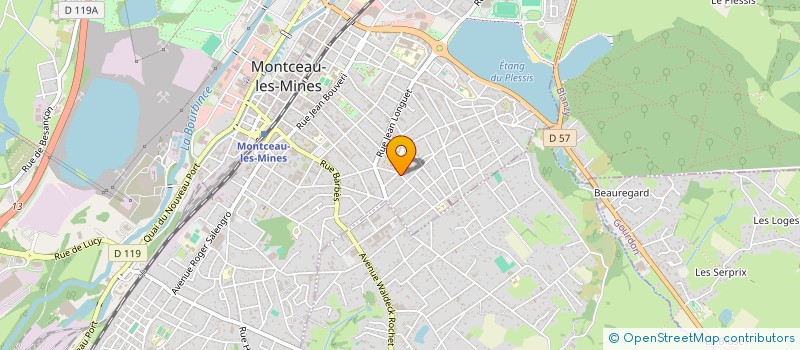 localisation de l'entreprise MONSIEUR JUAN FALCON  MONTCEAU-LES-MINES