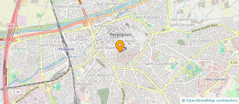 localisation de l'entreprise MONSIEUR JUAN FELIPE ALVAREZ HERRERO  CORNEILLA-DEL-VERCOL