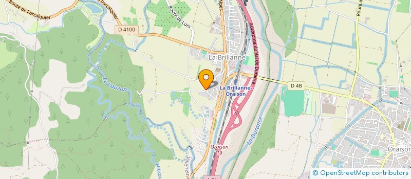 localisation de l'entreprise MONSIEUR JUAN FERNANDEZ LOPEZ  LA BRILLANNE