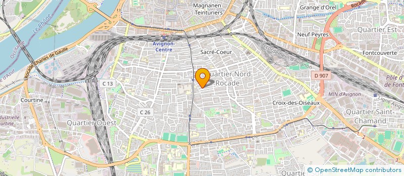 localisation de l'entreprise MONSIEUR JUAN FERRAGUT  AVIGNON