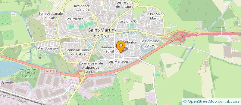 localisation de l'entreprise MONSIEUR JUAN FIORENTINI  SAINT-MARTIN-DE-CRAU