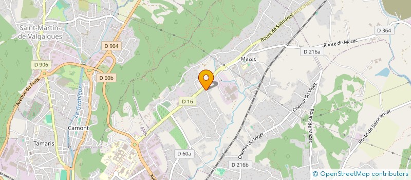 localisation de l'entreprise MONSIEUR JUAN FLORES  SAINT-PRIVAT-DES-VIEUX