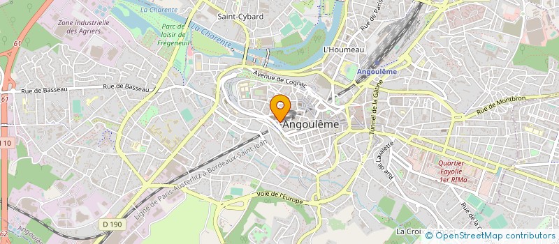 localisation de l'entreprise MONSIEUR JUAN FUENTES TOLEDO à ANGOULEME