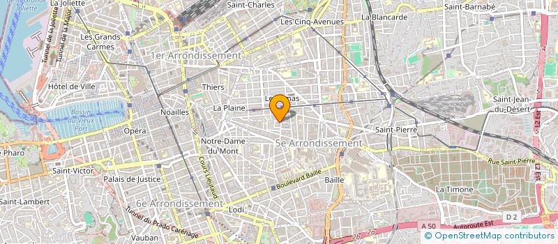 localisation de l'entreprise MONSIEUR JUAN GAITAN à MARSEILLE