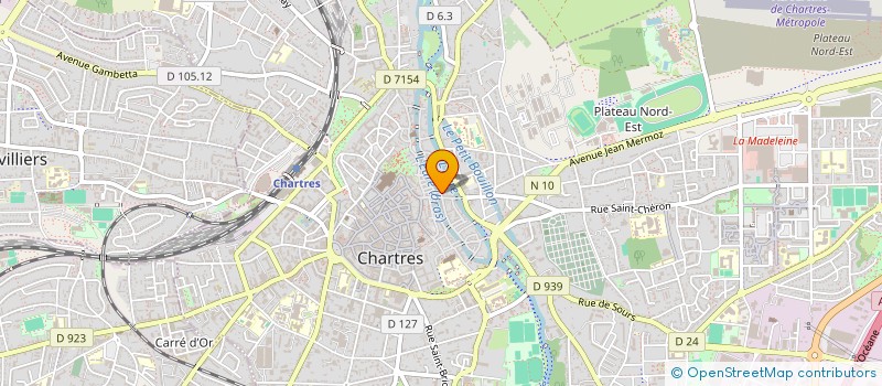localisation de l'entreprise MONSIEUR JUAN GARCIA à CHARTRES