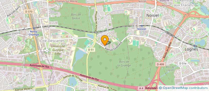 localisation de l'entreprise MONSIEUR JUAN GARCIA MUNOZ  CHAMPS-SUR-MARNE