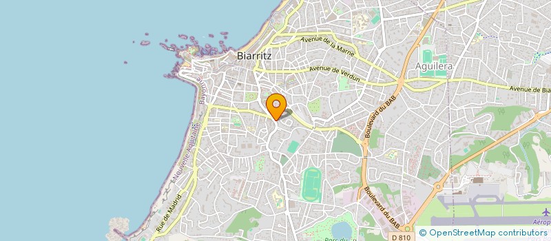 localisation de l'entreprise MONSIEUR JUAN GARCIA-SANCHEZ à BIARRITZ