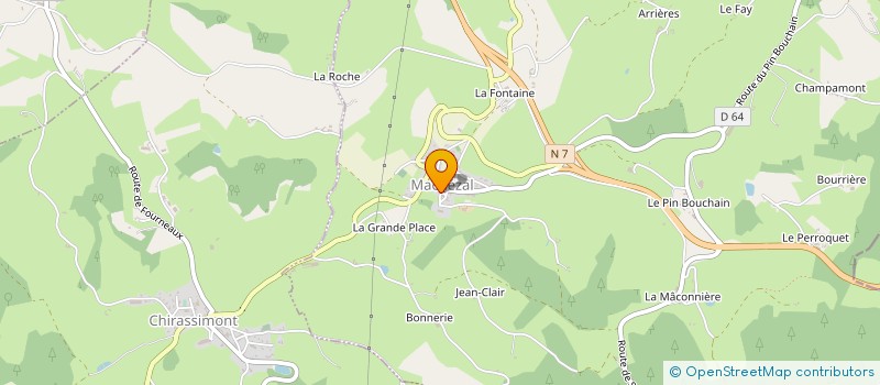 localisation de l'entreprise MONSIEUR JUAN GARDUNO LOPEZ à MACHEZAL