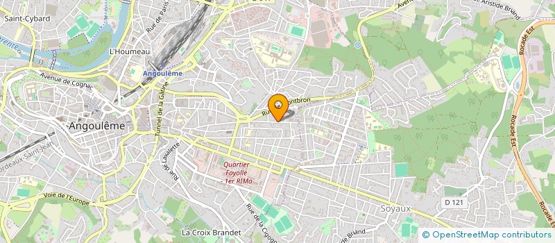 localisation de l'entreprise MONSIEUR JUAN GOMEZ à ANGOULEME