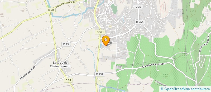 localisation de l'entreprise MONSIEUR JUAN GONZALEZ  CHATEAURENARD