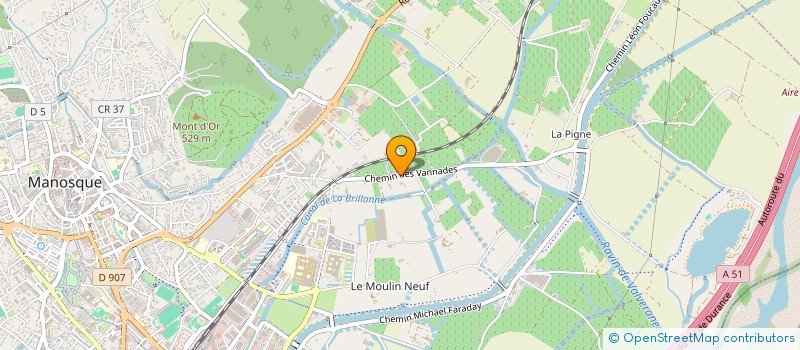 localisation de l'entreprise MONSIEUR JUAN GONZALEZ à MANOSQUE