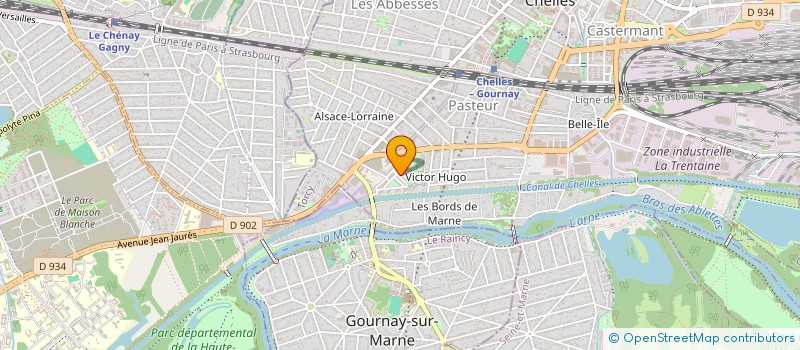 localisation de l'entreprise MONSIEUR JUAN GONZALEZ GARRIDO à CHELLES