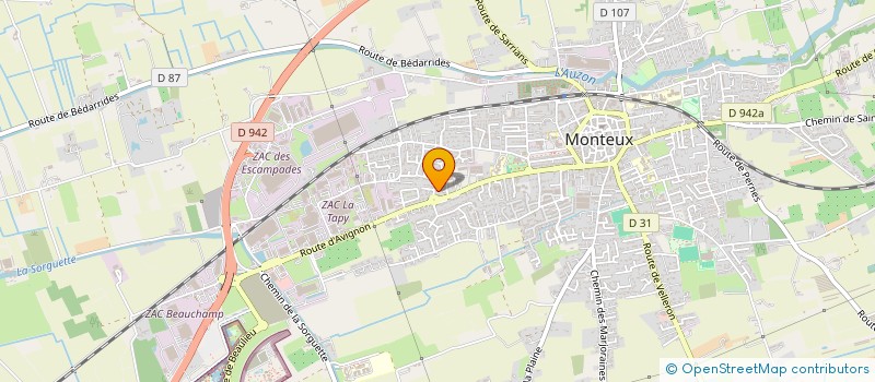 localisation de l'entreprise MONSIEUR JUAN GRIMA FLORES à MONTEUX