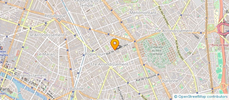 localisation de l'entreprise MONSIEUR JUAN HERNANDEZ GAZQUEZ  PARIS