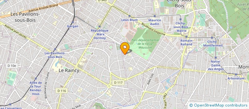 localisation de l'entreprise MONSIEUR JUAN JOSE GUTIERREZ FERRER à CLICHY-SOUS-BOIS