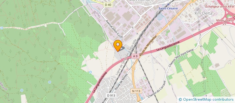 localisation de l'entreprise MONSIEUR JUAN-JOSE HERNANDEZ  NIMES